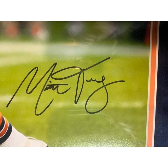 Mitchell Trubisky Autograph Signed Chicago Bears 16x20 Photo Framed Fanatics - Picture 3 of 4